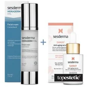 Zestawy kosmetyków damskich - Sesderma Samay Anti Aging Serum + Hidraderm Hyal ZESTAW Serum przeciwstarzeniowe 30 ml + Krem do twarzy 50 ml - miniaturka - grafika 1