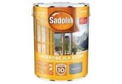 Farby i impregnaty do drewna - Sadolin EXTRA- lakierobajca do drewna, szara jasna, 5l - miniaturka - grafika 1