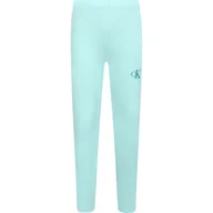 Spodnie sportowe damskie - CALVIN KLEIN JEANS Legginsy | Slim Fit - miniaturka - grafika 1