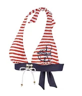 Stroje kąpielowe - Beco Damski top bikini top, C-cup Sailors Romance górna część bikini wielokolorowa czerwony/granatowy 36 36271 - miniaturka - grafika 1