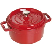 Garnki - Staub Garnek żeliwny okrągły La Cocotte 1,7 L czerwony 40509-814-0 - miniaturka - grafika 1