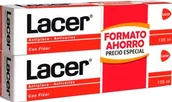 Pasty do zębów - Zestaw do zębów Lacer Toothpaste Antiplaque Anticaries 2x125 ml (8430340026071) - miniaturka - grafika 1