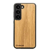 Etui i futerały do telefonów - Drewniane Etui Bewood Samsung Galaxy S23 DĄB - miniaturka - grafika 1