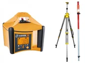 Sprzęt geodezyjny - Niwelator laserowy THEIS VISION- 2N Autoslope ZESTAW ze statywem korbowym - miniaturka - grafika 1