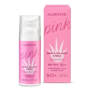 Aloesove Pink, nawilżający krem do twarzy SPF 30, 50ml - Kremy do twarzy - miniaturka - grafika 1