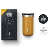 Kubki termiczne - Wacaco Kubek termiczny Wacaco Octaroma Lungo 300 ml amber yellow - miniaturka - grafika 1