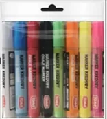 Długopisy - Marker kredowy 8 kolorów - TOMA - miniaturka - grafika 1