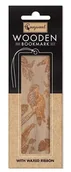 Zakładki do książek - Zakładka drewniana złota Papuga - Cozywood - miniaturka - grafika 1