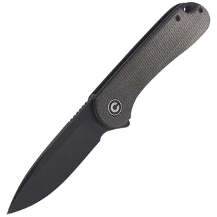 Nóż składany CIVIVI Elementum Flipper Green Micarta, Black Stonewashed (C907Z) - Noże - miniaturka - grafika 7