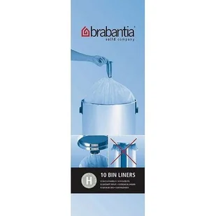 Brabantia Worki na śmieci 60 l, 10 szt. - Worki na śmieci - miniaturka - grafika 1