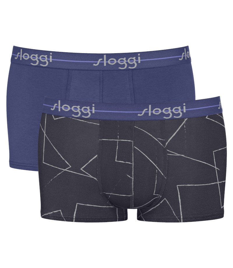 2 x Majtki męskie sloggi men Start Hipster C2P box-XXL