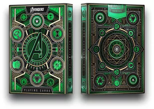 Karty AVENGERS GREEN EDITION - karty klasyczne - Gry karciane - miniaturka - grafika 1