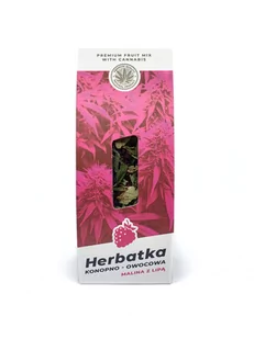 Herbatka konopno owocowa "MALINA Z LIPĄ" 45g - Herbata - miniaturka - grafika 1