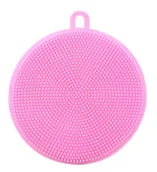 Ściereczki, gąbki, czyściki - Myjka silikonowa mata do mycia czyszczenia pędzli - miniaturka - grafika 1