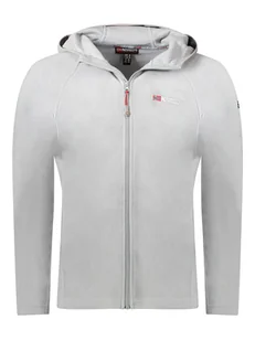 Canadian Peak Kurtka polarowa "Tugoodeak" w kolorze szarym - Odzież trekkingowa męska - miniaturka - grafika 1