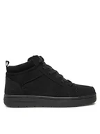 Buty dla chłopców - Skechers Sneakersy Smooth Street - Cozy 405618L/BBK Czarny - miniaturka - grafika 1