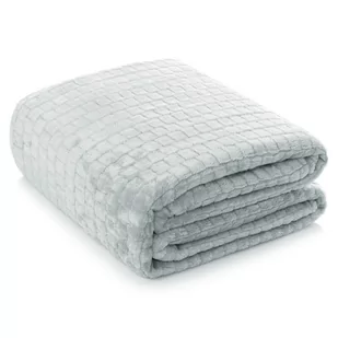 Koc 200 x 220 Mikrofibra Tłoczony Ardea Kostka 06 - Koce - miniaturka - grafika 2