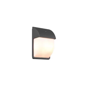 Lampa natynkowa ścienna z numerem domu z czujnikiem zmierzchu MERSEY 212160242 Trio - Lampy ogrodowe - miniaturka - grafika 1
