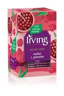 Herbata - Herbatka owocowa Irving Malina i granat 20x2g - miniaturka - grafika 1
