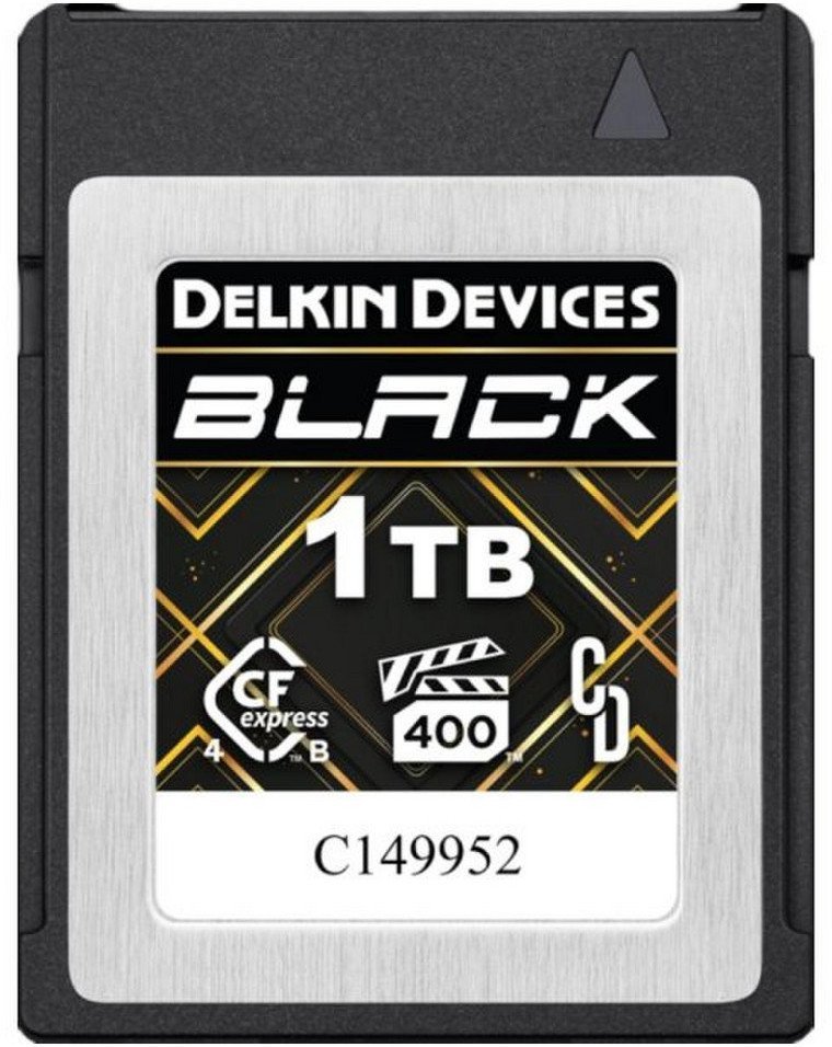 Delkin CFexpress 4.0 BLACK Type B R3630/W3130 VPG400 1TB