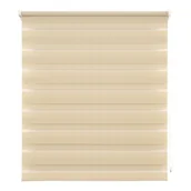 Rolety - Roleta dzień/noc Adele 90 x 140 cm beżowa - miniaturka - grafika 1