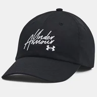 Czapki damskie - Czapka z daszkiem Under Armour Favorites Hat Cap 1369790 (kolor Czarny) - miniaturka - grafika 1