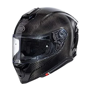 PREMIER KASK HYPER CARBON, CZARNY GĘBNY, M - Kaski motocyklowe - miniaturka - grafika 1