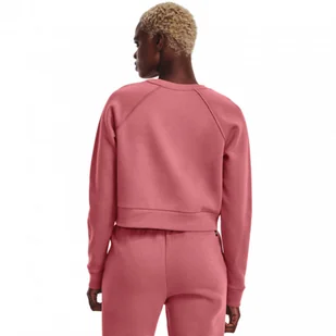 Damska bluza treningowa nierozpinana bez kaptura Under Armour Project Rock UA Hm Gym Flc Crw - UNDER ARMOUR - Bluzy sportowe damskie - miniaturka - grafika 1