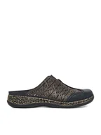 Klapki i japonki damskie - Rieker Klapki CEO-46376-14 Granatowy - miniaturka - grafika 1