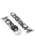 Akcesoria do smartwatchy - Ted Baker Wymienny pasek do zegarka Apple Watch BKS38F101B0 Czarny - miniaturka - grafika 1