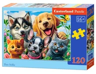 Puzzle - Puzzle 120 el. Pets Selfie B-13609. B-13609 - miniaturka - grafika 1