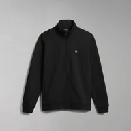 Bluzy męskie - Męska Bluza NAPAPIJRI BALIS FZ NP0A4GBA0411 – Czarny - miniaturka - grafika 1