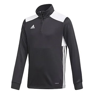 adidas Regi18 Tr Top Y bluza dziecięca, uniseks czarny czarny(BLACK/WHITE) 164 - Bluzy dla dziewczynek - miniaturka - grafika 1
