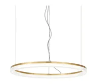 Lampy sufitowe - Ideal Lux - LED Żyrandol na lince CROWN LED/30W/230V 3000K śr. 60 cm mosiądz - miniaturka - grafika 1