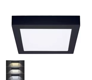 Solight WD173-B- LED Plafon LED/18W/230V 3000/4000/6000K czarny kwadratowy - Lampy sufitowe - miniaturka - grafika 1