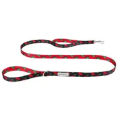 Smycze dla psów - Ami Play Smycz BeHappy dla Psa S 150cm Cherry - miniaturka - grafika 1