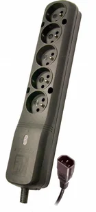 Listwa zasilająca Lestar LZ- 530 BW 1,5m IEC320 ALLESZA530C - Listwy zasilające - miniaturka - grafika 1