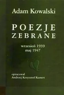 Poezja - Poezje zebrane. Wrzesień 1939 - Maj 1947 - miniaturka - grafika 1