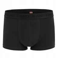 Majtki męskie - Bokserki męskie klasyczne majtki bawełniane DEEP czarne M Pako Jeans - miniaturka - grafika 1