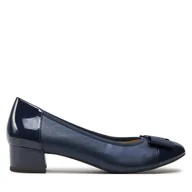 Baleriny - Baleriny Caprice 9-22307-42 Granatowy - miniaturka - grafika 1