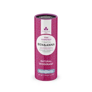BEN & ANNA Naturalny dezodorant pink grapefruit 40g Ben&Anna - Dezodoranty i antyperspiranty unisex - miniaturka - grafika 1