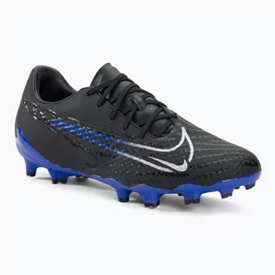 Buty do piłki nożnej Nike Phantom GX Academy FG/MG black/chrome/hyper royal - Piłka nożna - miniaturka - grafika 1