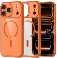 Etui i futerały do telefonów - TECH-PROTECT MAGMAT MAGSAFE IPHONE 17 PRO MAX COSMIC ORANGE/CLEAR - miniaturka - grafika 1