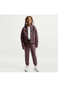 Spodnie i spodenki dla dziewczynek - Joggery dziewczęce Nike Tech Fleece - Fiolet - miniaturka - grafika 1