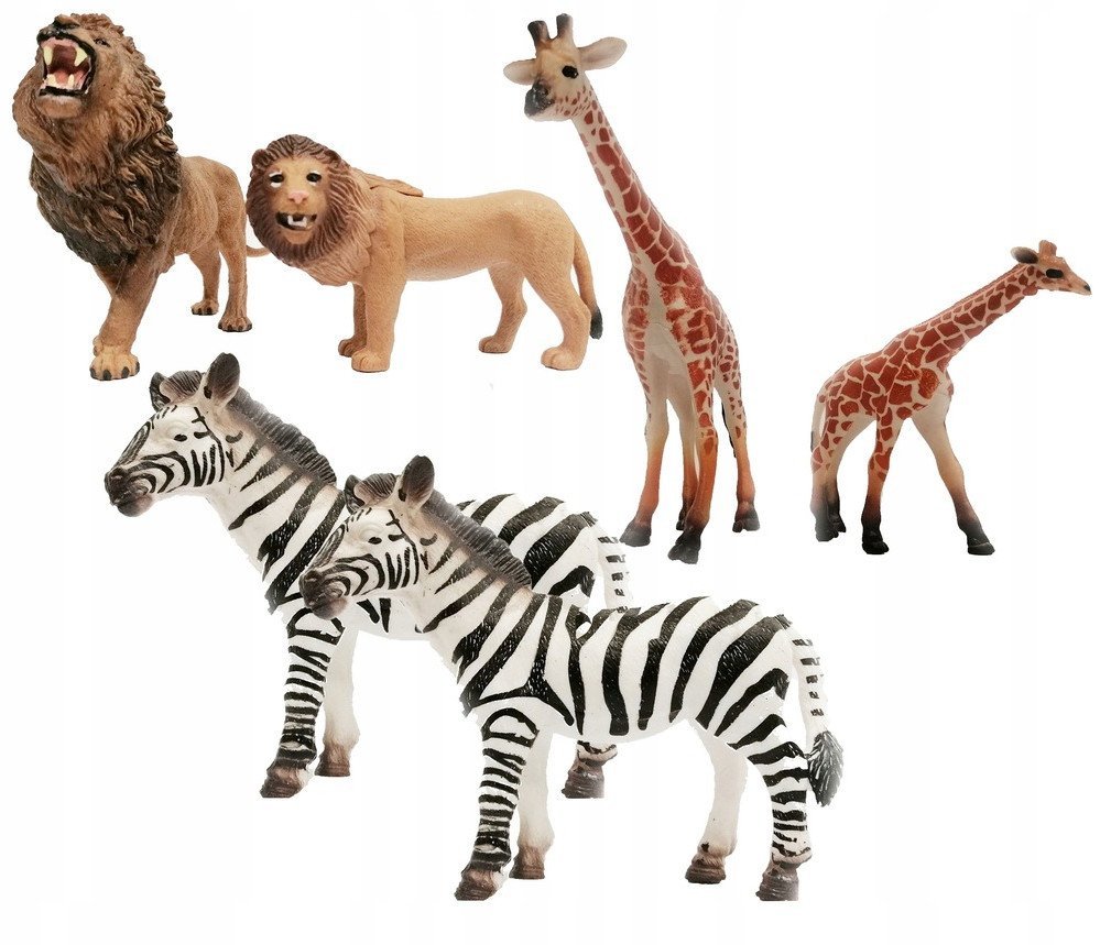 Figurki zwierząt duży zestaw figurek realistyczne mocne zwierzęta zoo