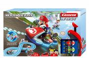 Tory, garaże, parkingi - Carrera Tor wyścigowy First na baterie Nintendo Mario Kart 2,4m - miniaturka - grafika 1