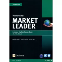 Cotton David, Falvey David, Kent Simon Market leader pre-intermediate coursebook + dvd-rom + myenglishlab - mamy na stanie, wyślemy natychmiast