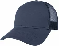 Czapki i chusty sportowe męskie - Czapka Dżersej Trucker, ciemnoniebieski, One Size - miniaturka - grafika 1