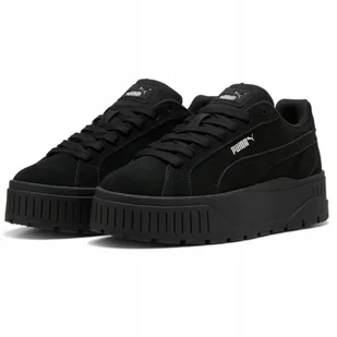 Buty damskie sportowe Puma Karmen II 39745701 jesienne zamszowe czarne 41 - Buty sportowe damskie - miniaturka - grafika 1