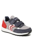 Buty dla chłopców - Geox Sneakersy J Alben Boy J159EA01420C1297 S Biały - miniaturka - grafika 1